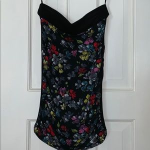 Floral French Connection Tube Top
